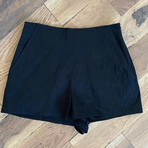 Leith Pants - Leith Black Shorts Size XS